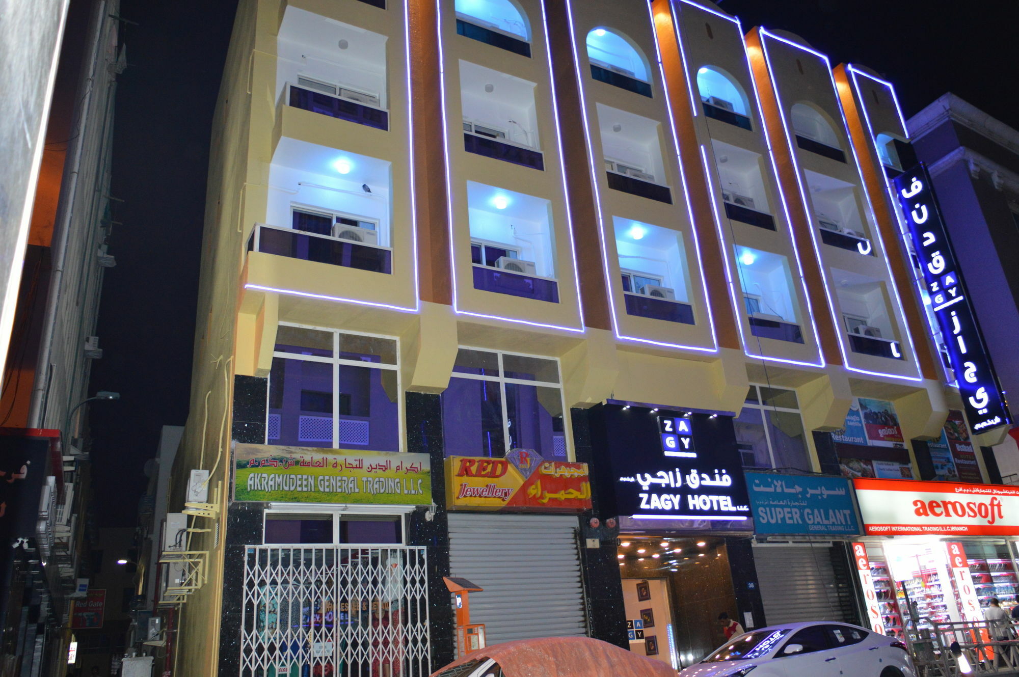 Zagy Hotel Dubai Eksteriør billede
